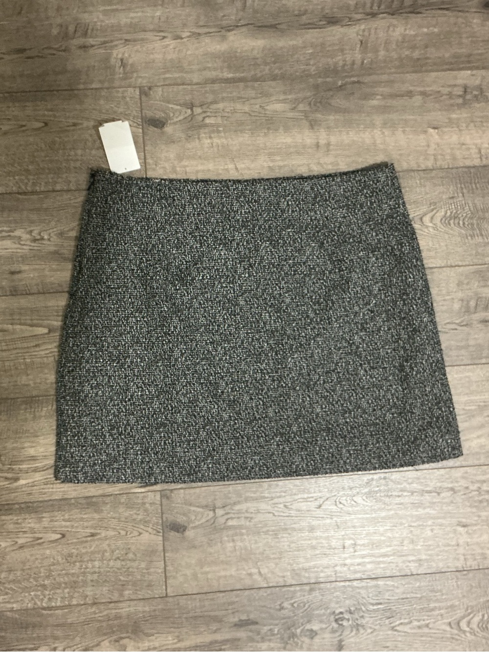 Classic Gray Knit Mini Skirt Basic Twead Nordstrom NWT XL